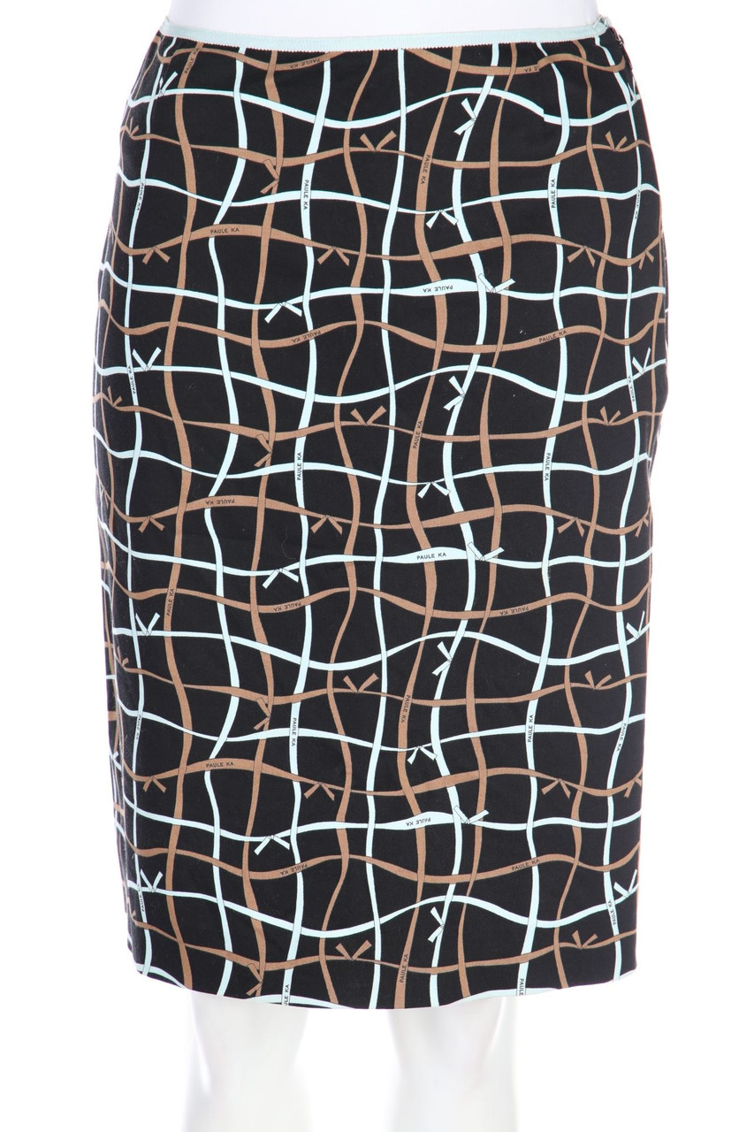 PAULE KA - Skirt with Logo-Print - D 36