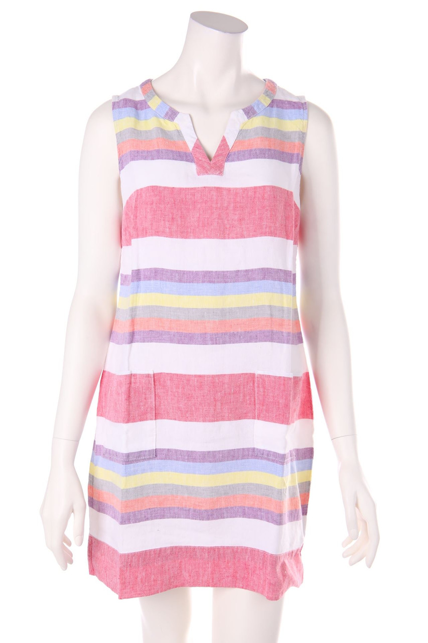 Boden - dress, Linen with Stripes - D 40