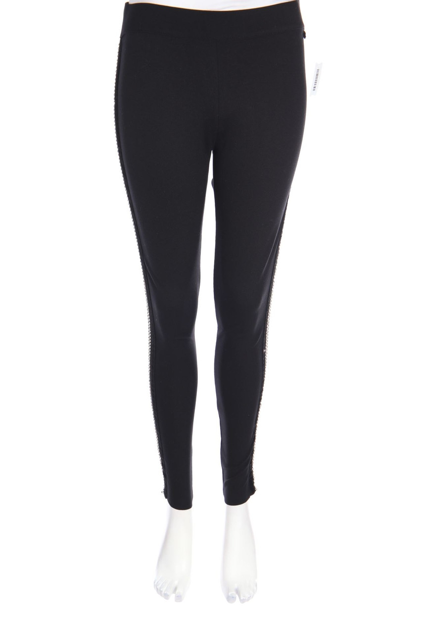rich & royal - Treggings mit Schmuckstein-Applikation - M