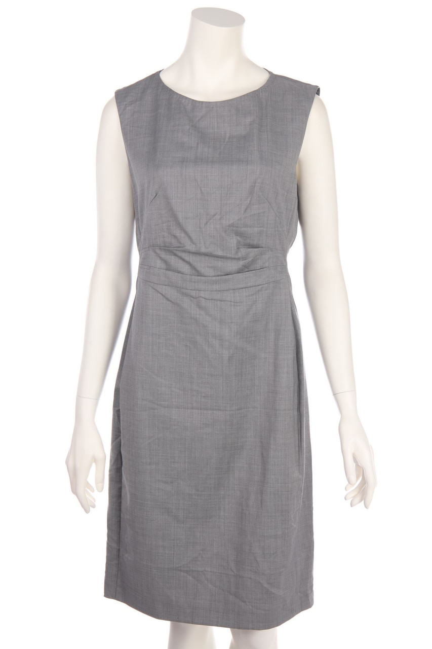 RENÉ LEZARD - Etui-Etui-Kleid aus Woll-Mix mit Kaschmir - D 38