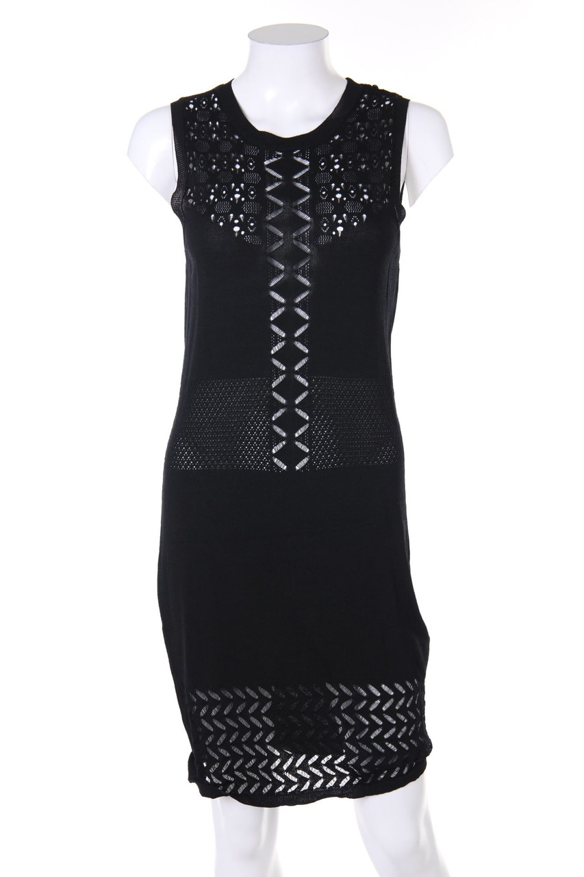 DIESEL - Knit Dress, Viscose-blend with Open Knit Details - XS