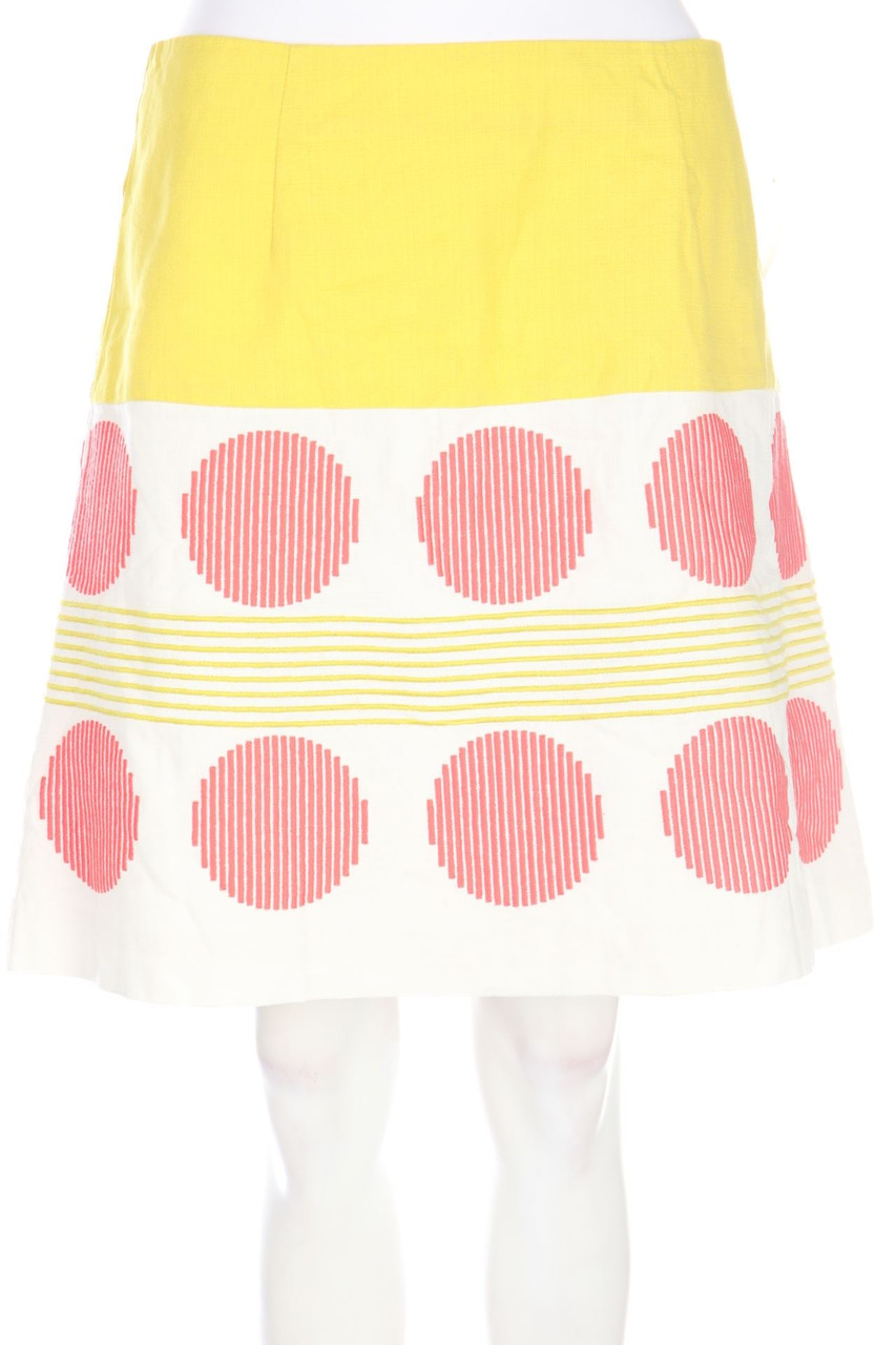 Boden - A-line-Skirt with Stripes with Embroideries - D 40-42