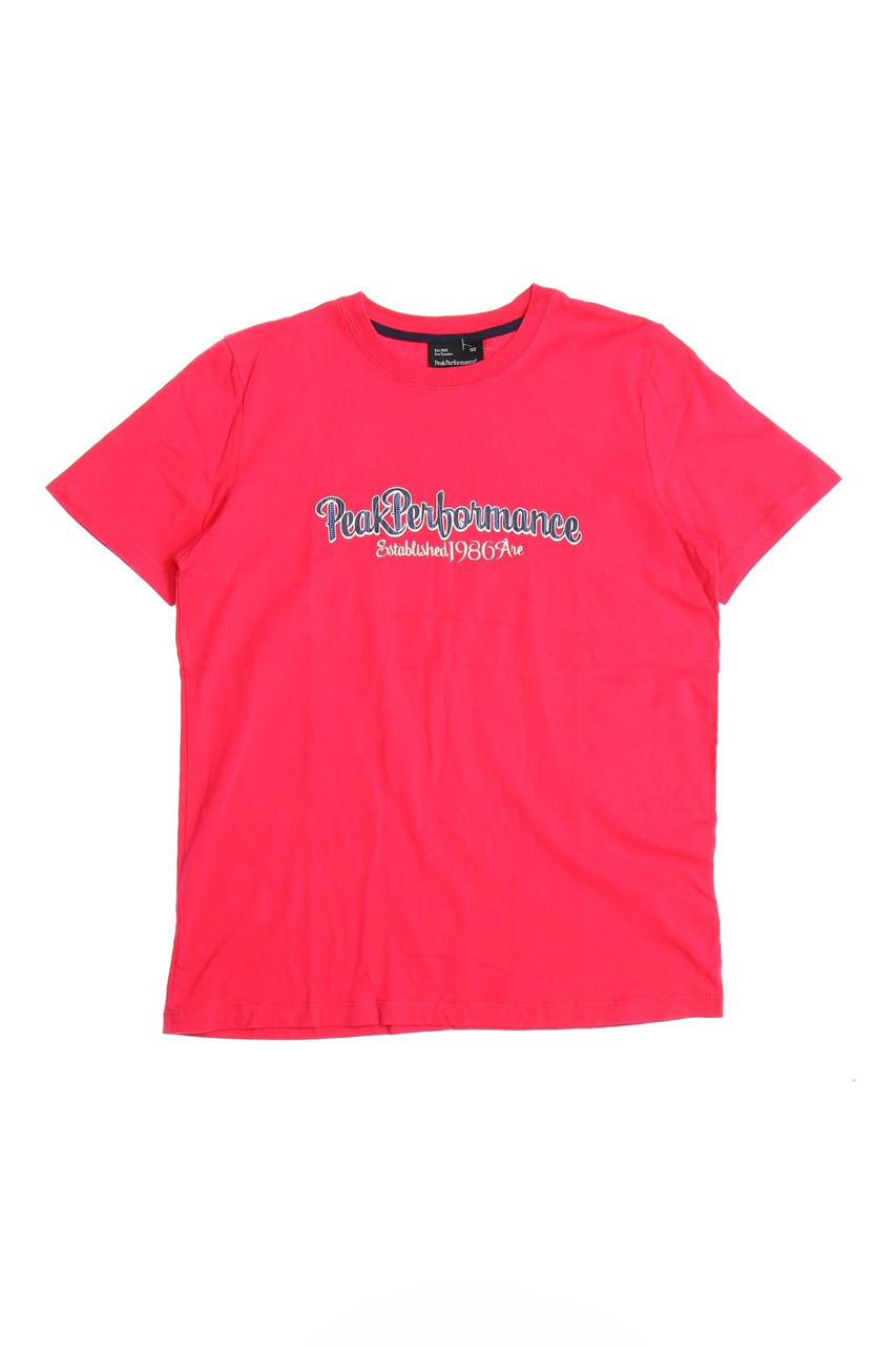 Peak Performance - t-shirt with Statement Print - 158