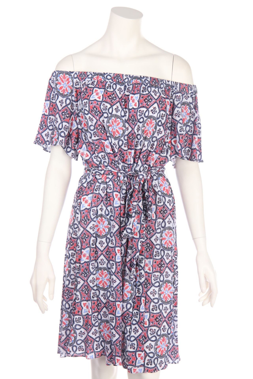 MICHAEL MICHAEL KORS - Carmen-dress with Print - XL