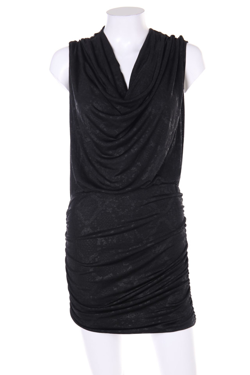 DEBY DEBO - Knit-Cocktail Dress with Cowl Neck - M