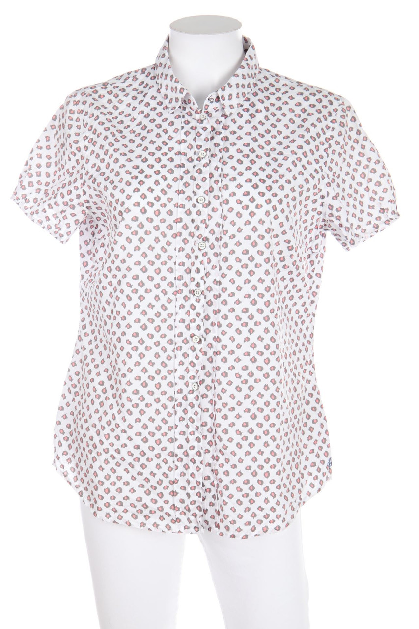 Marc O´Polo - Hemd-Bluse mit kurzem Ärmel mit Print - D 40