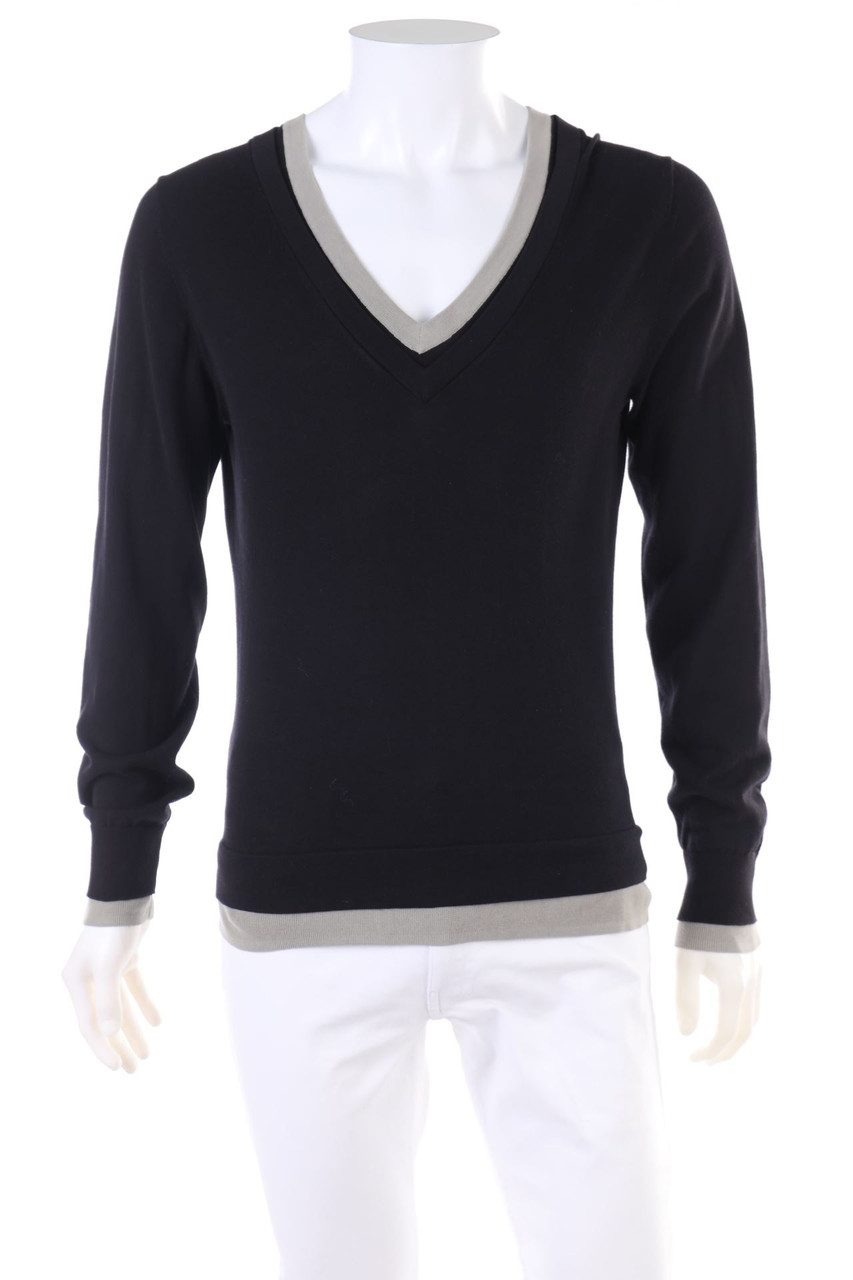 DRYKORN - V-Neck-Pullover aus Baumwolle - L