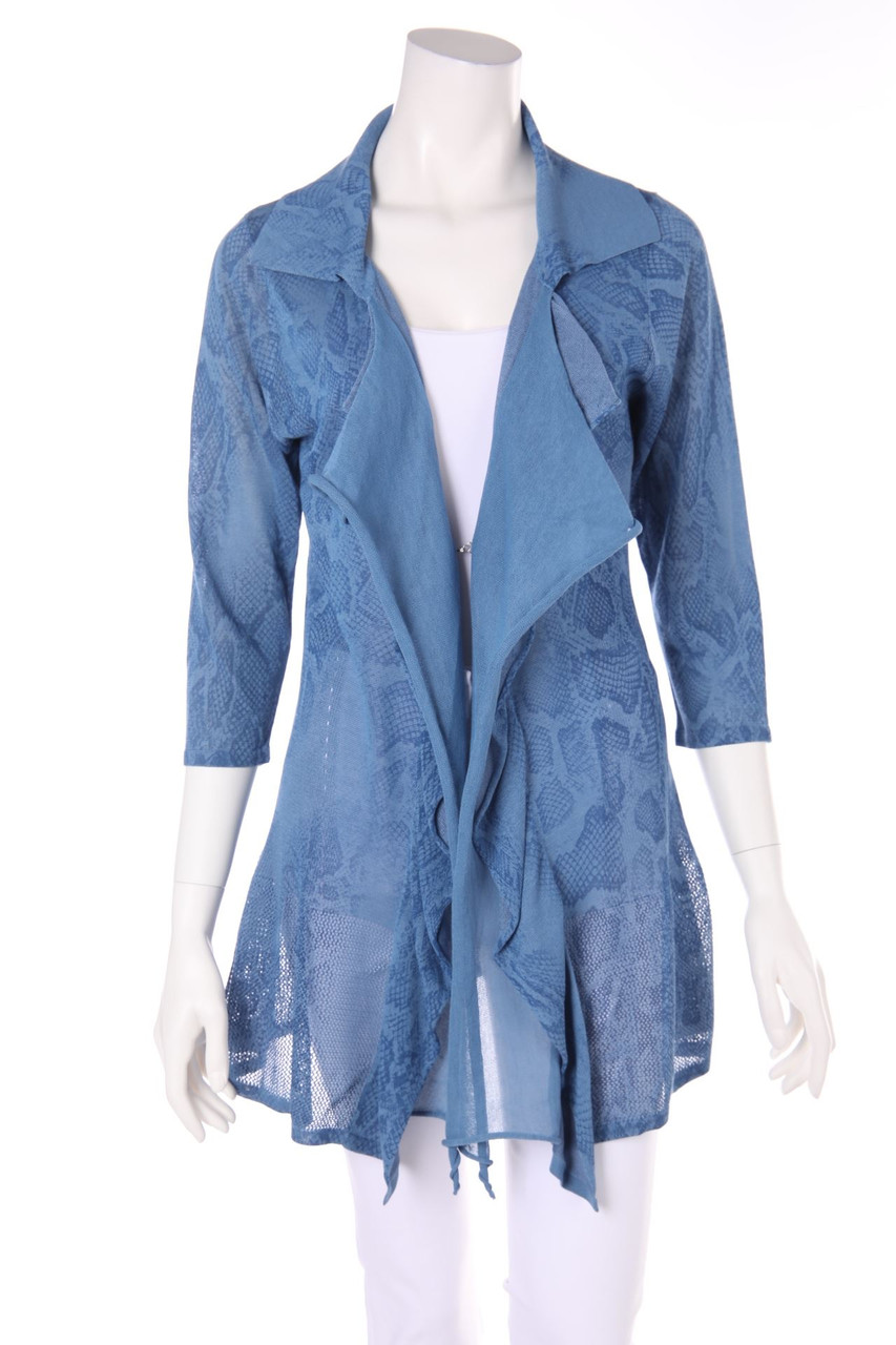 ALBERTO MAKALI - Cardigan mit Volants - L