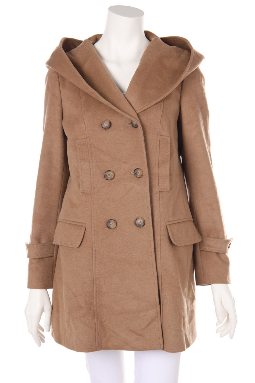 MAX&Co. - Coat, Wool-Blend with Hood - D 38