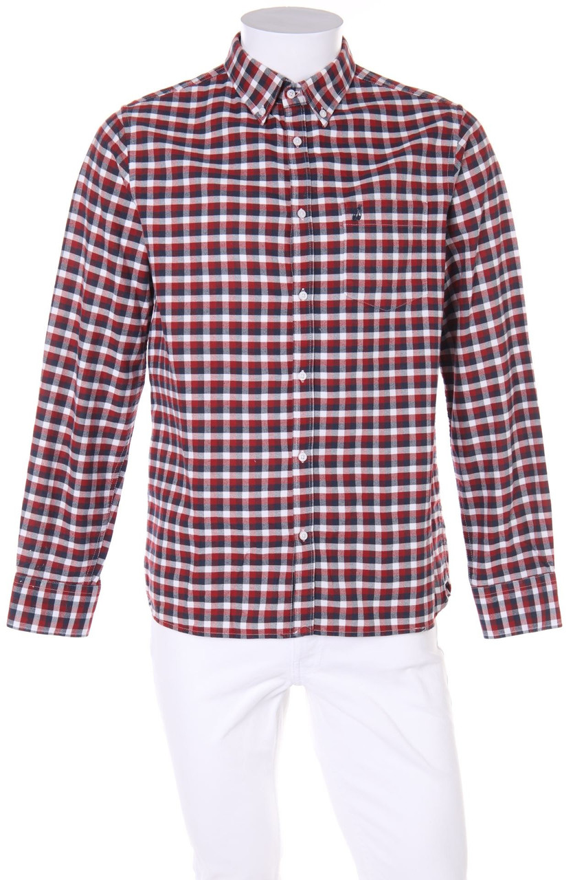 Peak Performance - kariertes Button-down-Hemd - M
