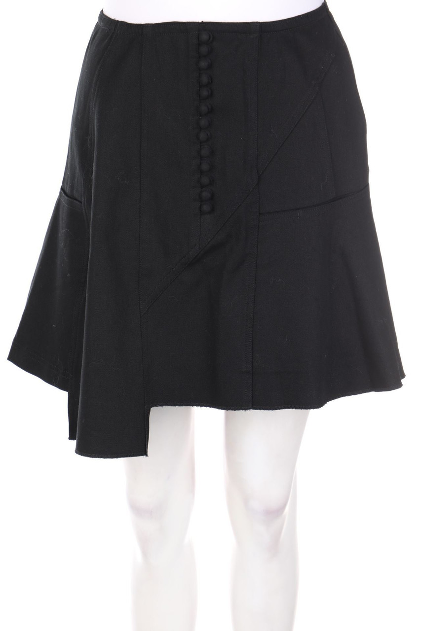 NICOPANDA - Skirt with Asymmetrical Cut - S