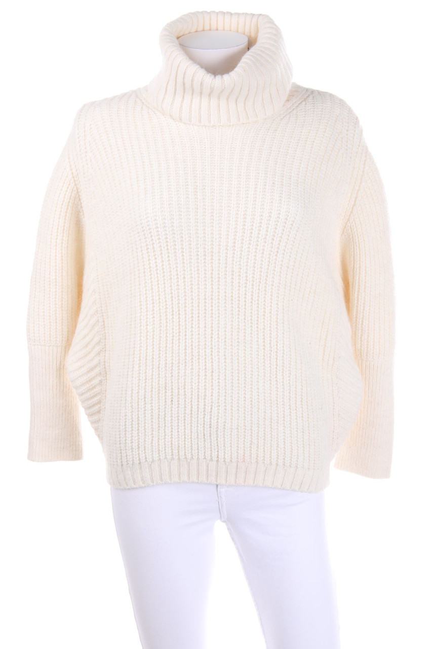 Massimo Dutti - Strick-Pullover mit Wolle - XS