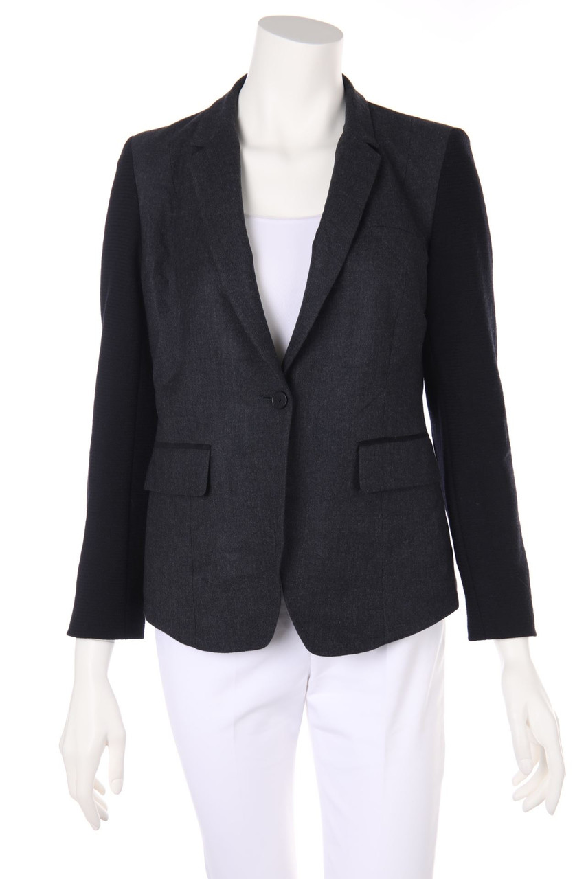 GERARD DAREL - Blazer, Wool-Blend with Elbow Patches - D 36