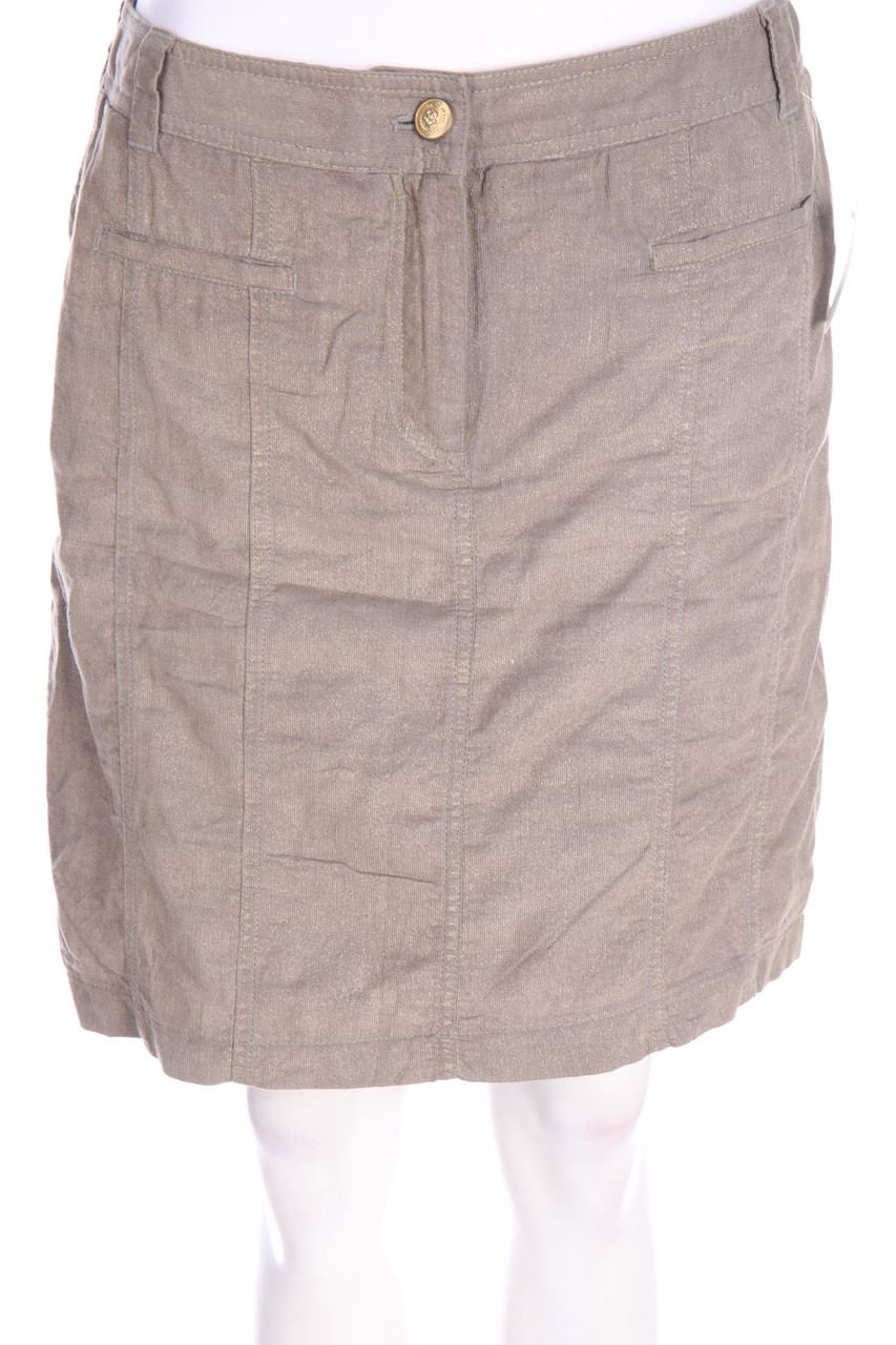 LUISA CERANO - Minirock mit Metallic-Effekt - D 38