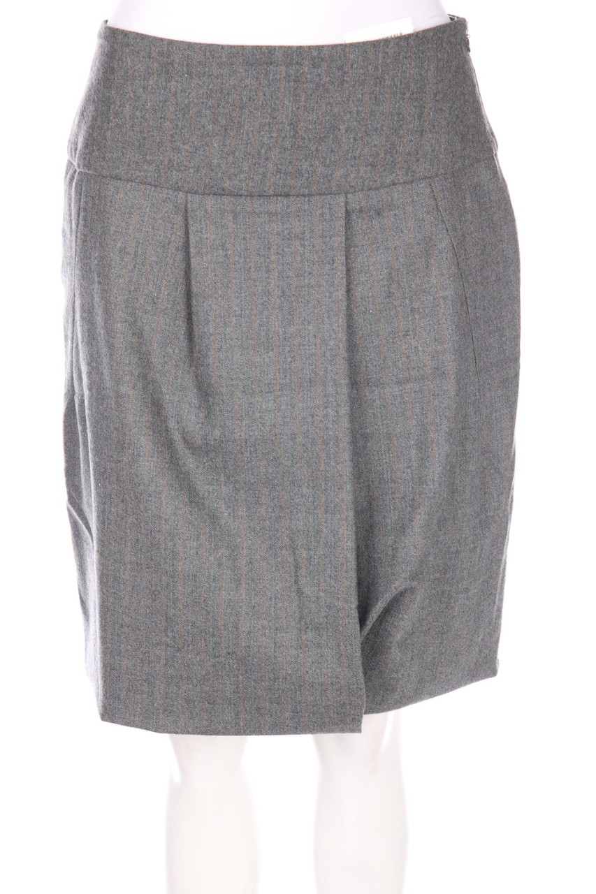crea concept - Wool-Skirt with Stripes - D 38