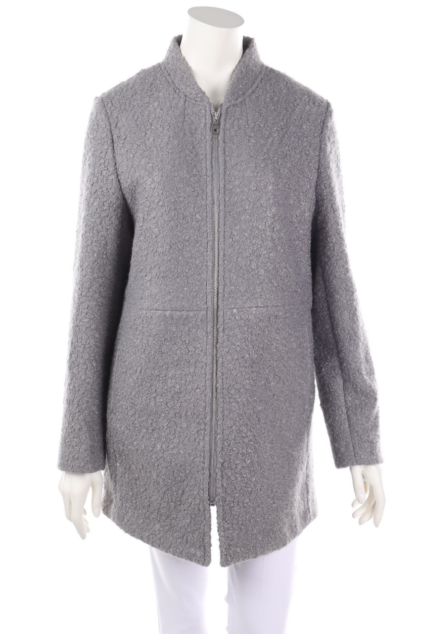 Marie Lund COPENHAGEN - Teddy-Coat with Zipper Closure - D 40