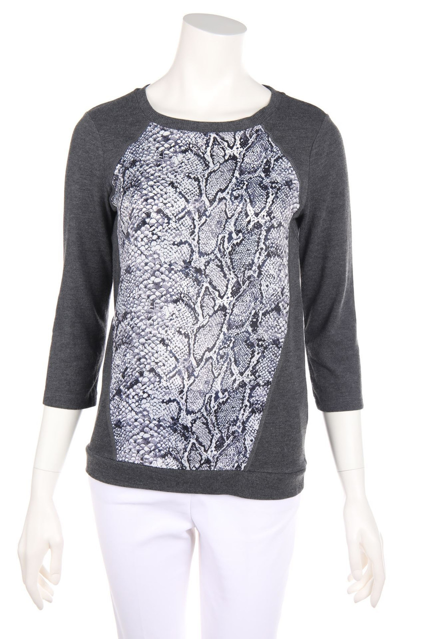 CAROLL - 3/4-Arm-Shirt mit Animal-Print - D 36