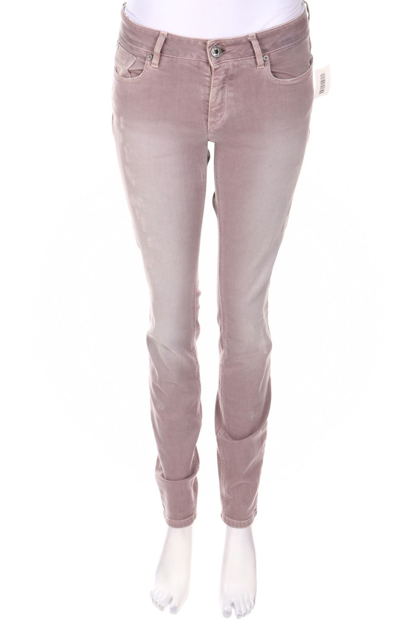 BOSS ORANGE - Destroyed Skinny-Jeans mit Logo-Patch - W28