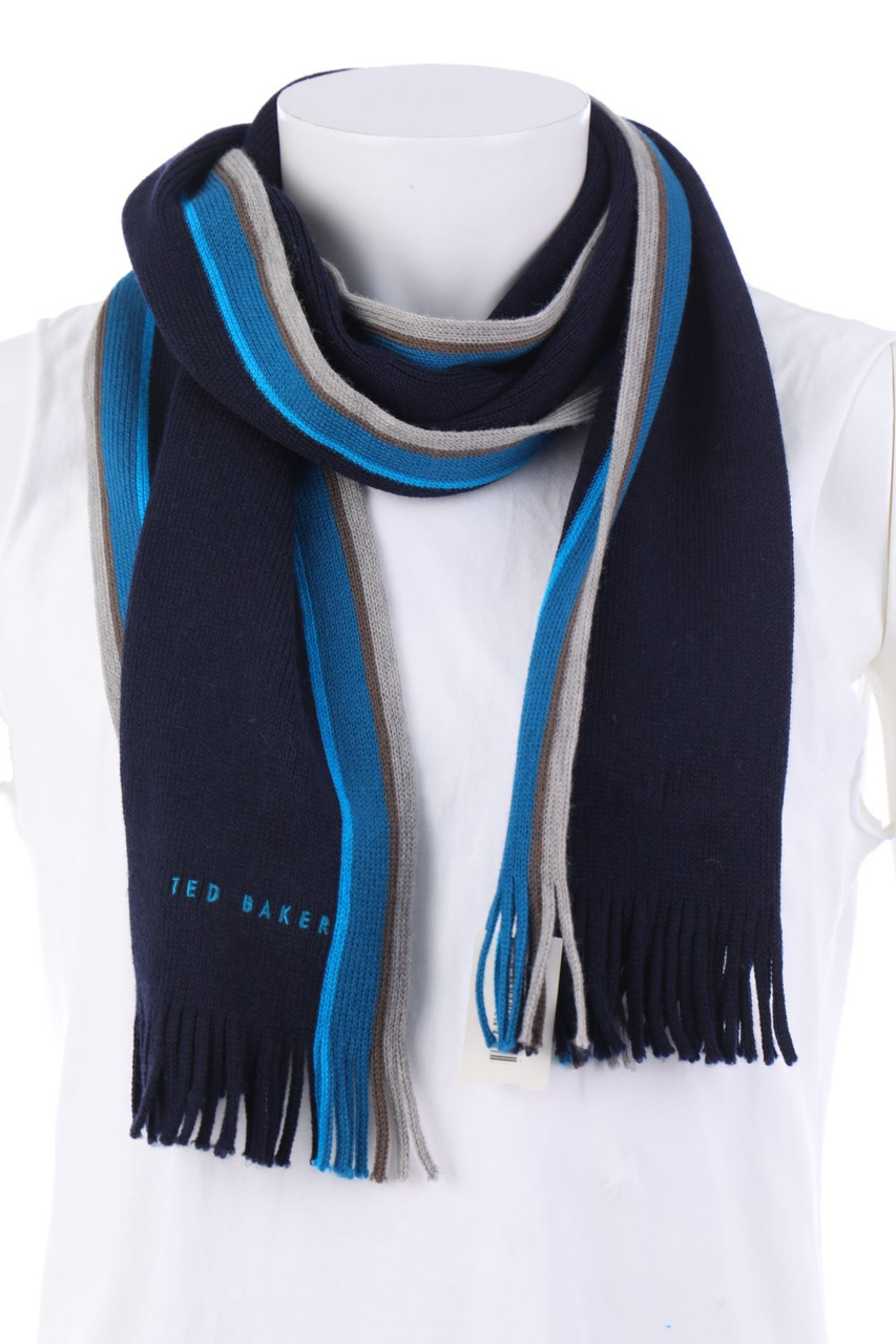 TED BAKER LONDON - Strick-Schal aus Wolle mit Streifen