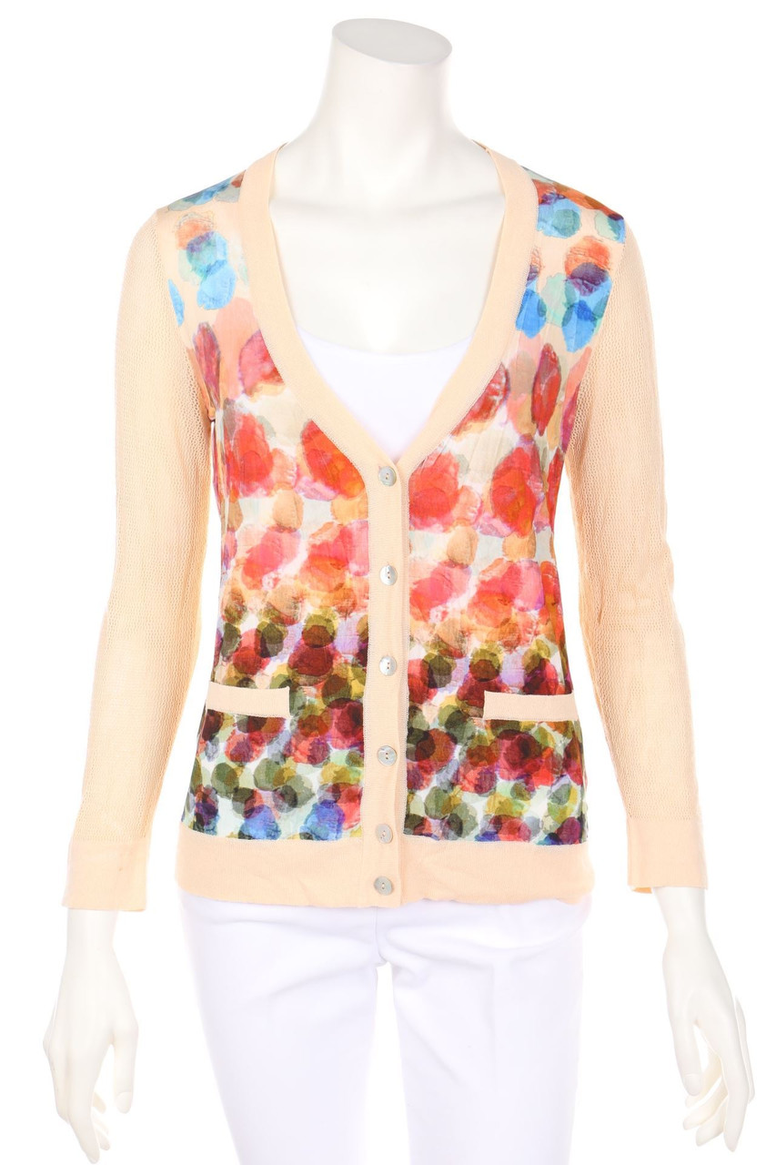CARLA B - Cardigan with Print - D 38