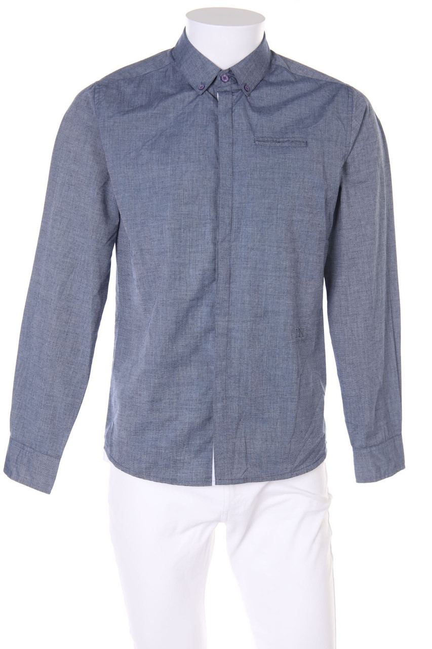 HOPENLIFE - Button-down-Hemd mit Logo-Stickerei - M