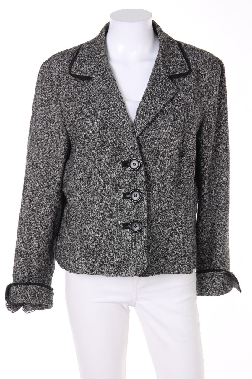 GERARD DAREL - Rüschen-Blazer mit Wolle - D 46