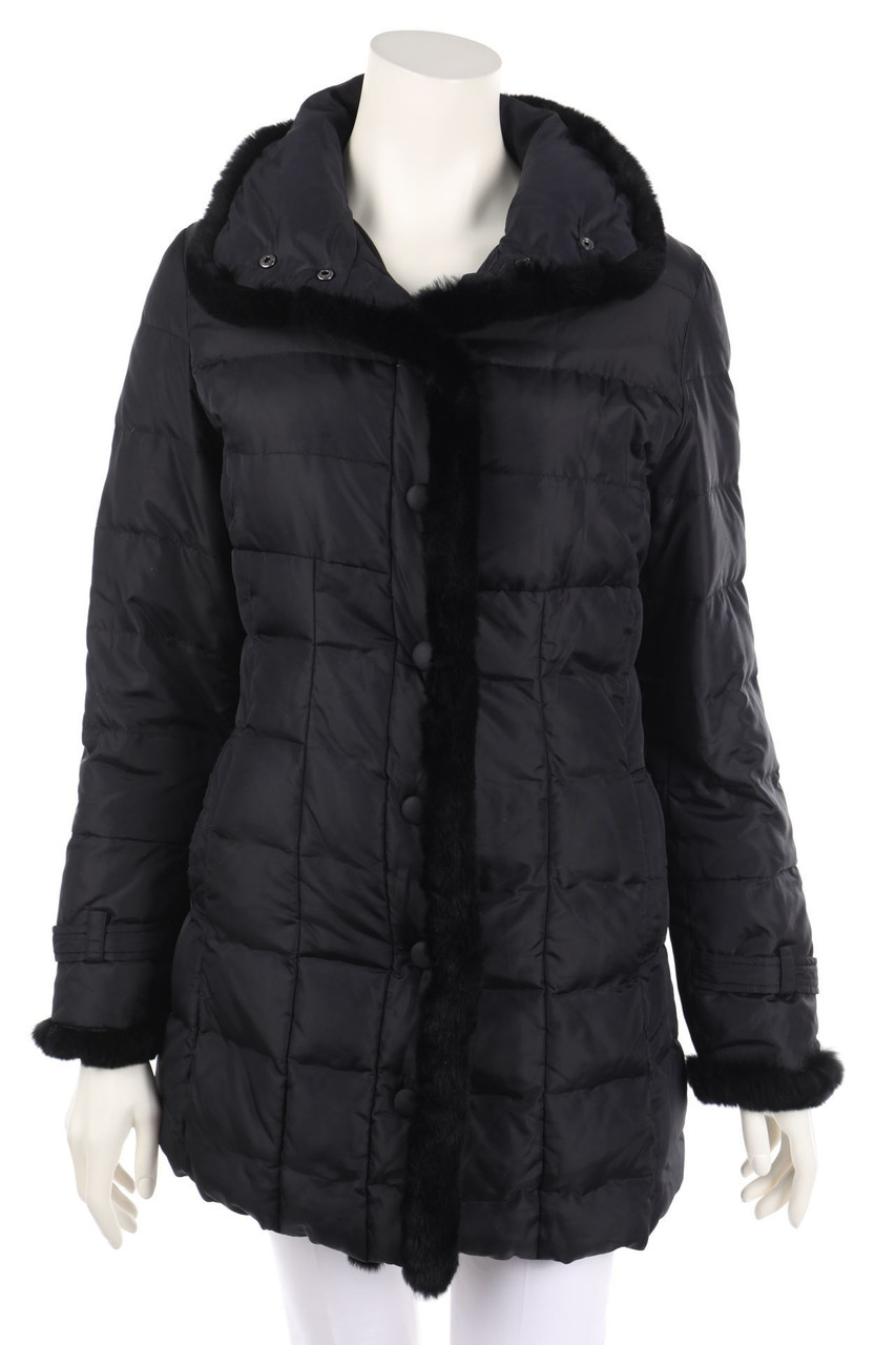 Max Mara WEEKEND - Down Coat with Fur Trim - D 36