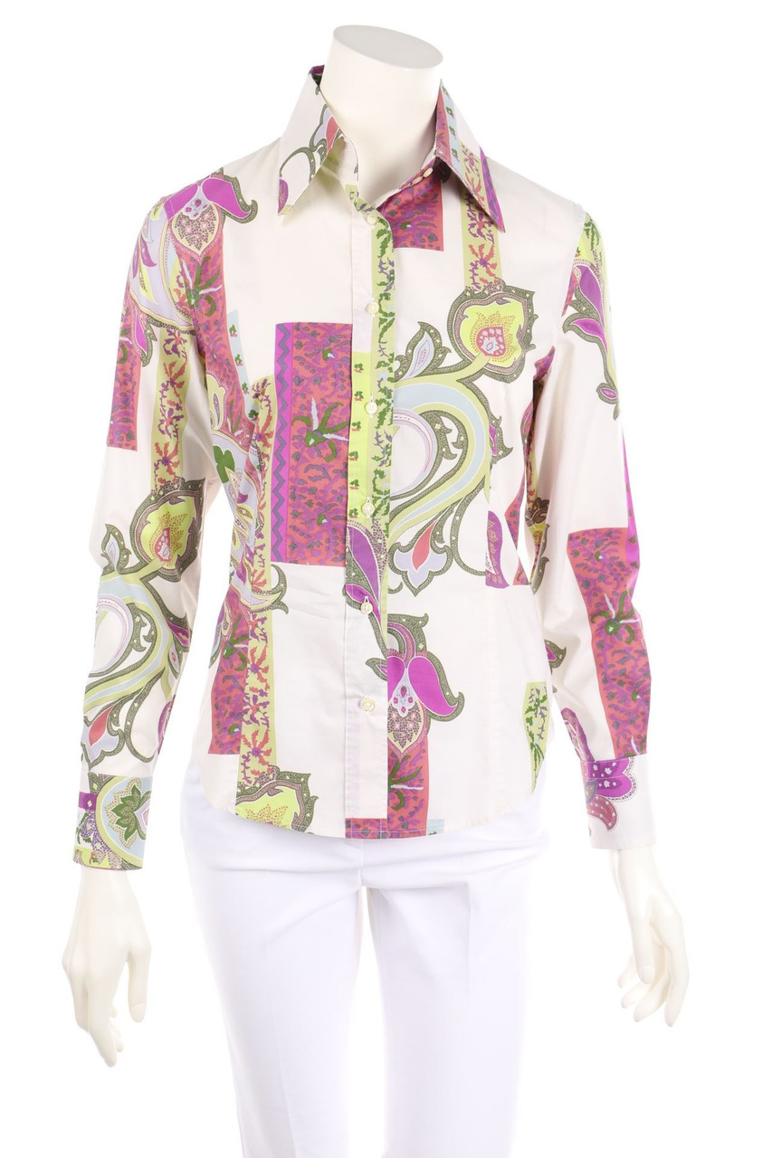 ETRO MILANO - Bluse mit Print - D 36