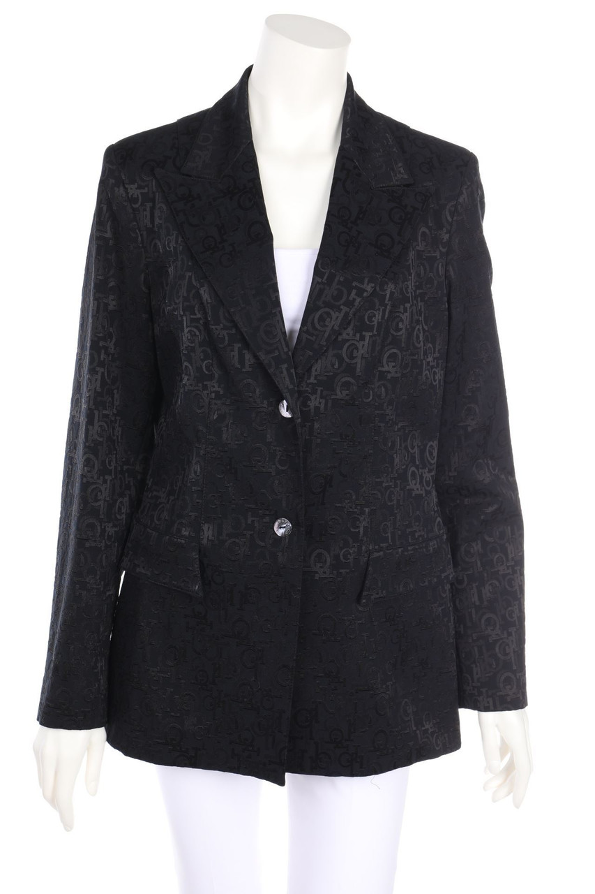 roccobarocco - Blazer mit Logo-Print - D 40