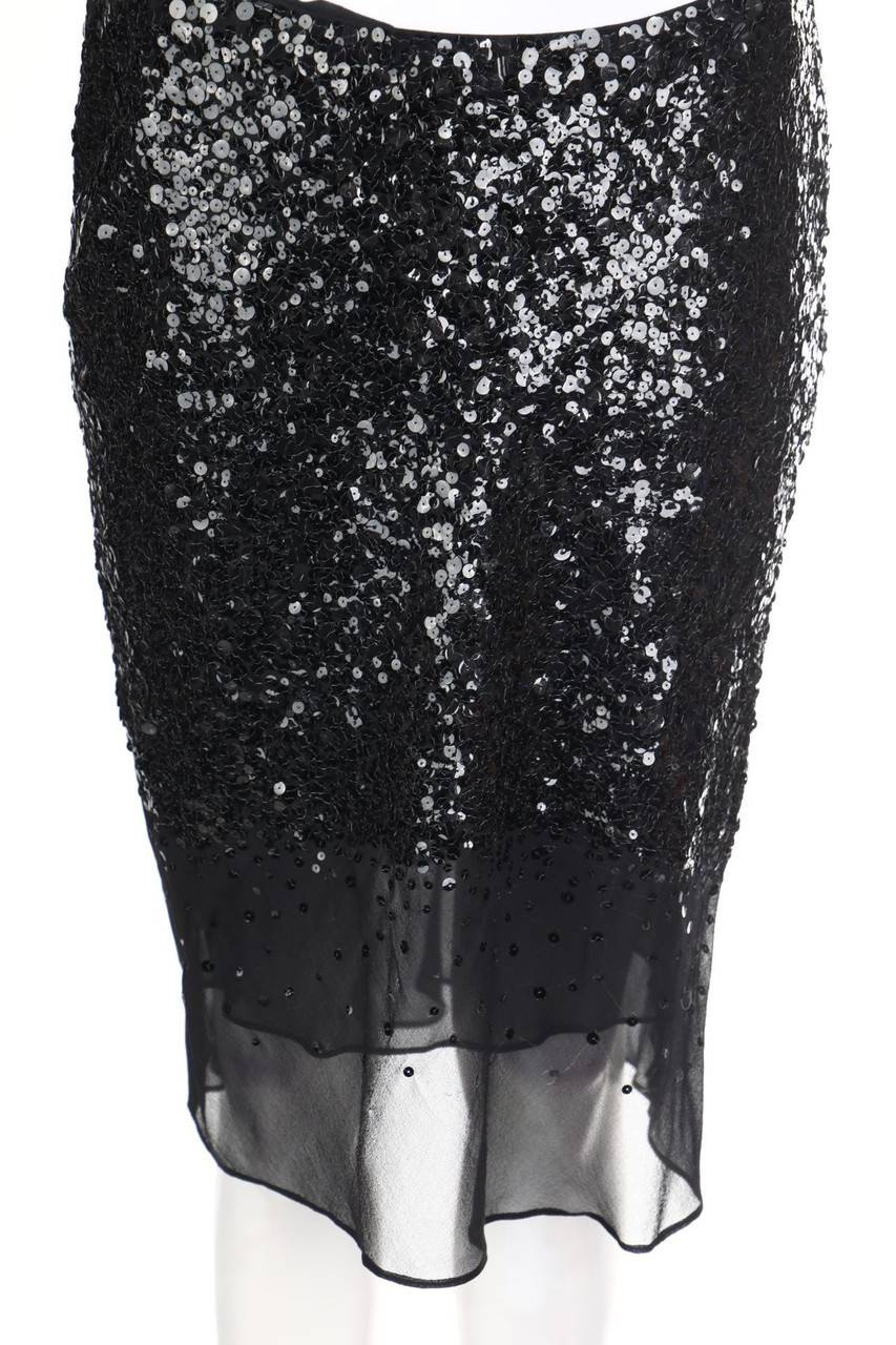 DKNY - Skirt made of Silk with Sequins - D 36