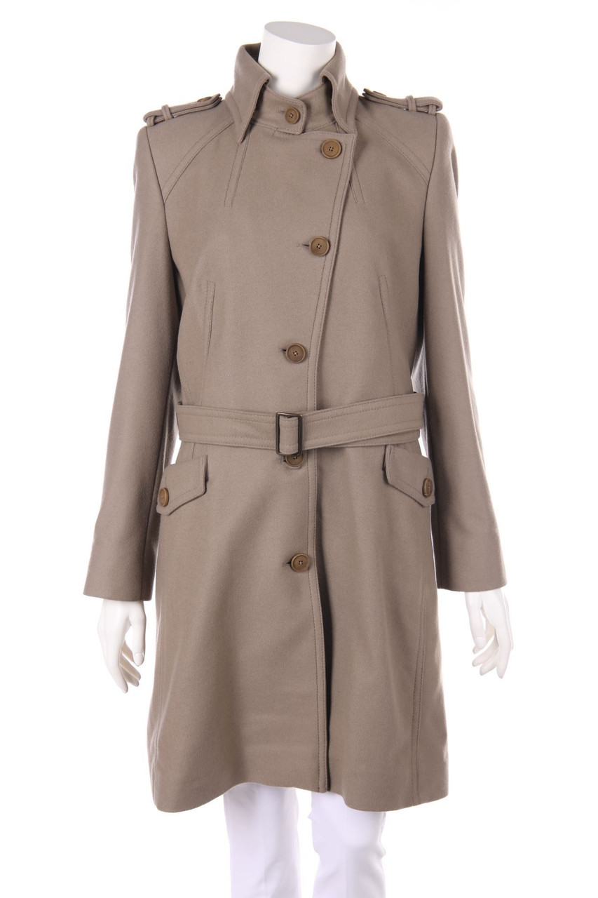 DRYKORN - Coat, Wool-Blend with Belt - L
