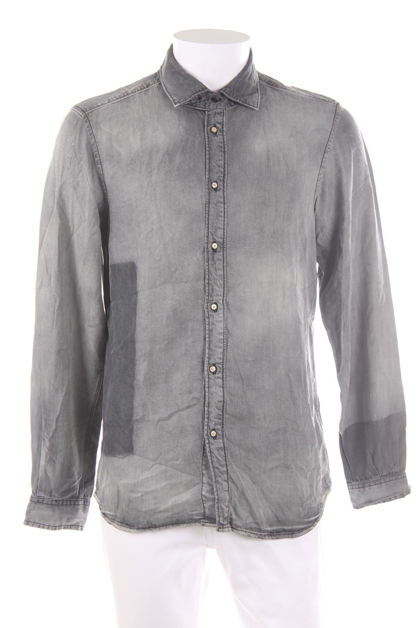 DIESEL BLACK GOLD - Hemd im Used Look - 48