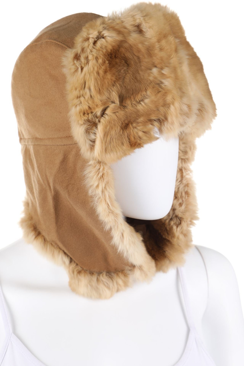 Loro Piana - Beanie, 100% Cashmere with Real Fur Trim