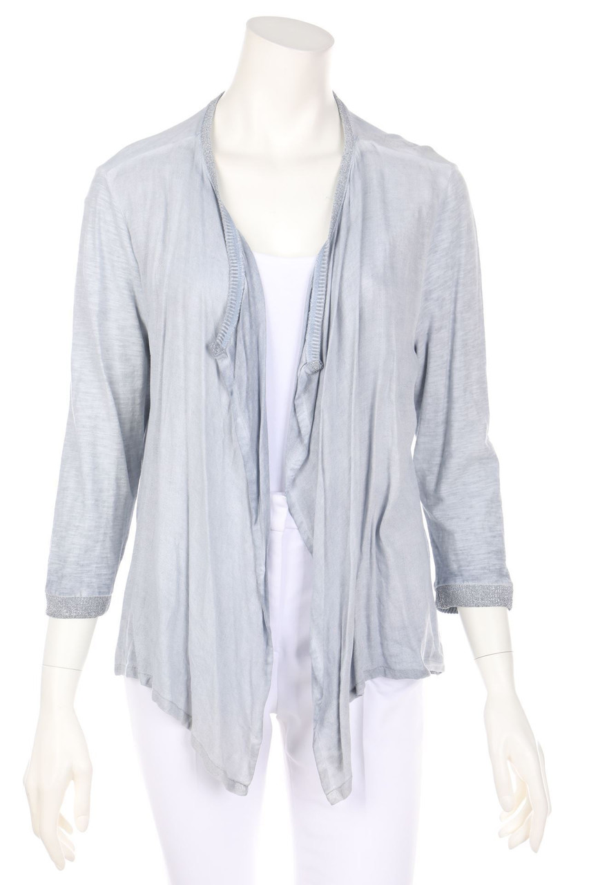 monari - Cardigan mit Wasserfall-Ausschnitt - D 40