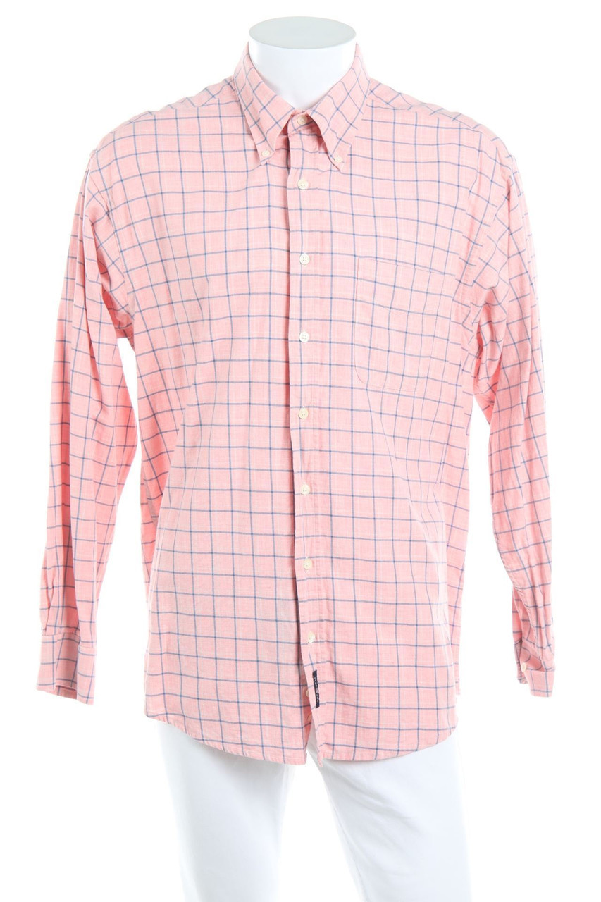 GANT - kariertes Button-down-Hemd mit Logo-Patch - L