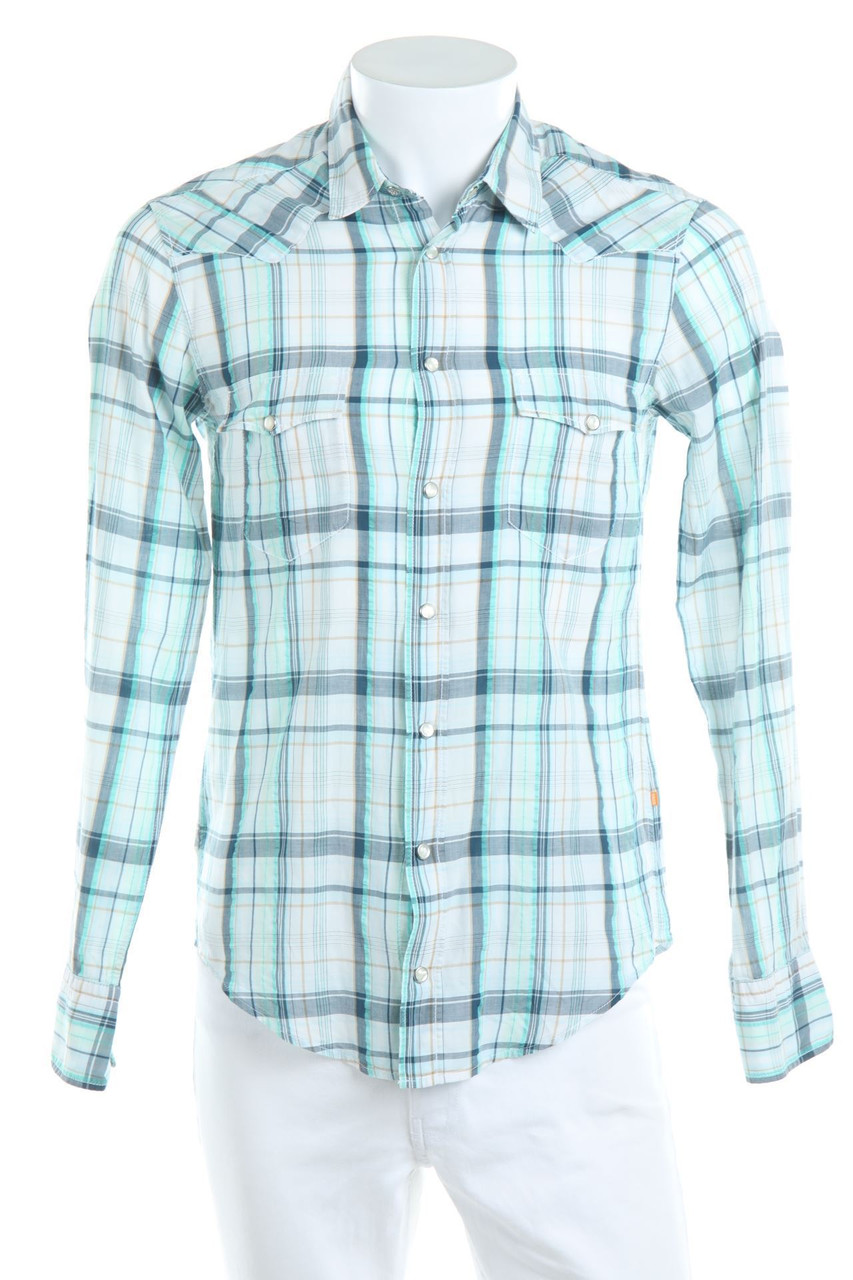 BOSS ORANGE - kariertes Hemd - S