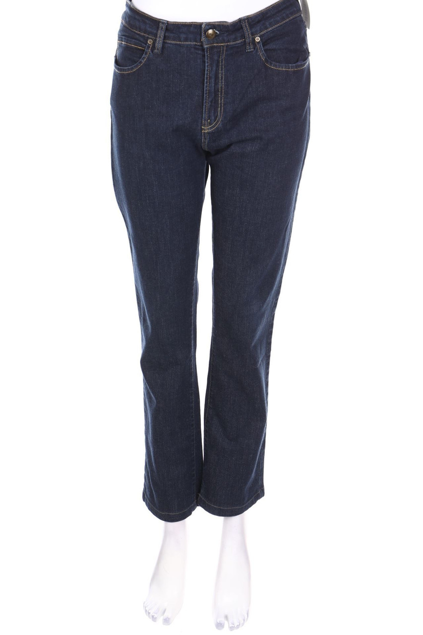 JAVIER SIMORRA - Straight Cut Dark Denim Jeans - W28