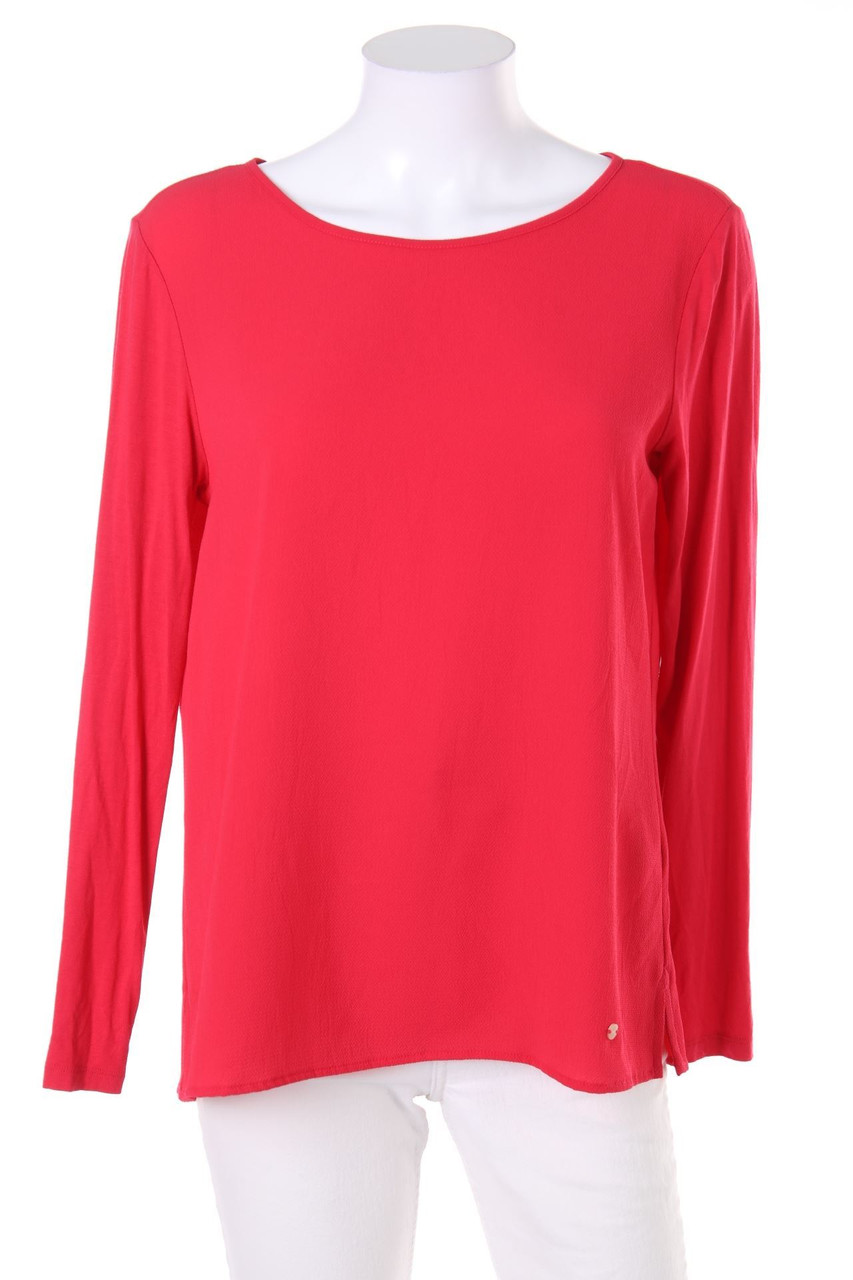 BRAX - Bluse mit Logo-Plakette - D 38