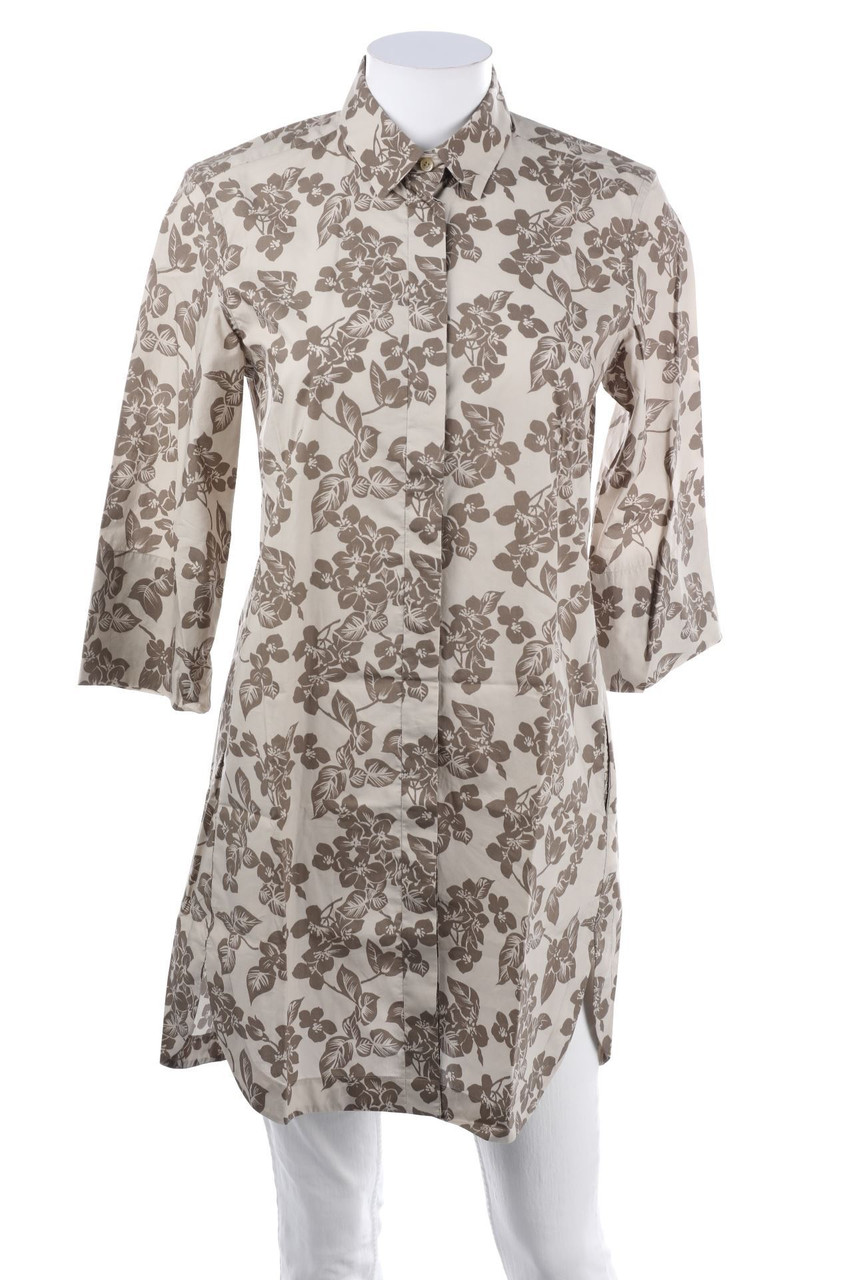 Guglielminotti - Long-Hemd-Bluse mit 3/4-Ärmel - D 34