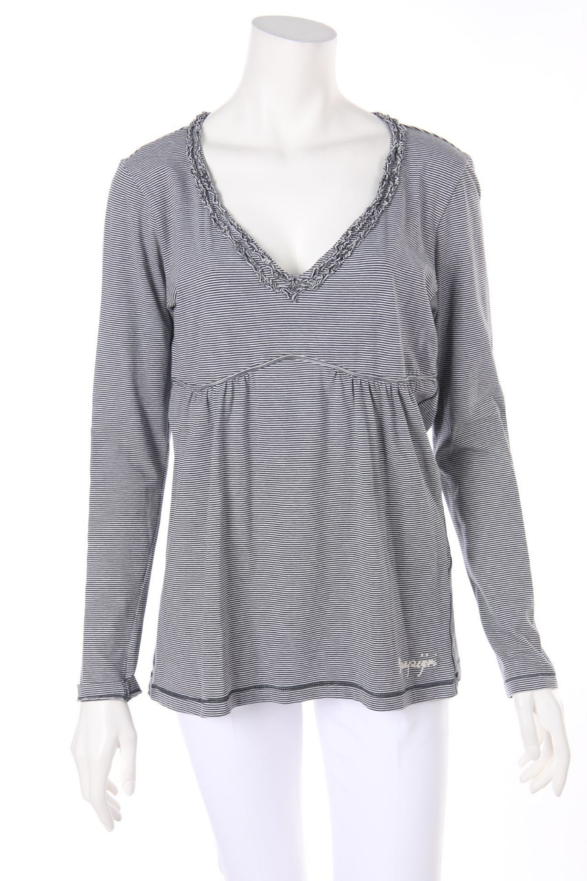 Napapijri - Longsleeve-Shirt mit Streifen - L