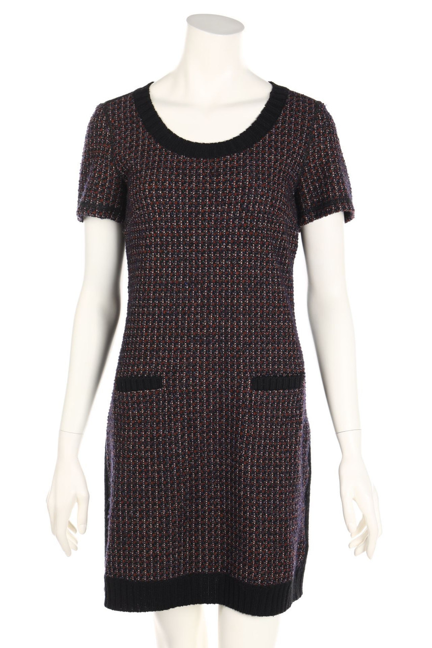 Marc O´Polo - Knit Dress, Wool-Blend with Glitter - D 36