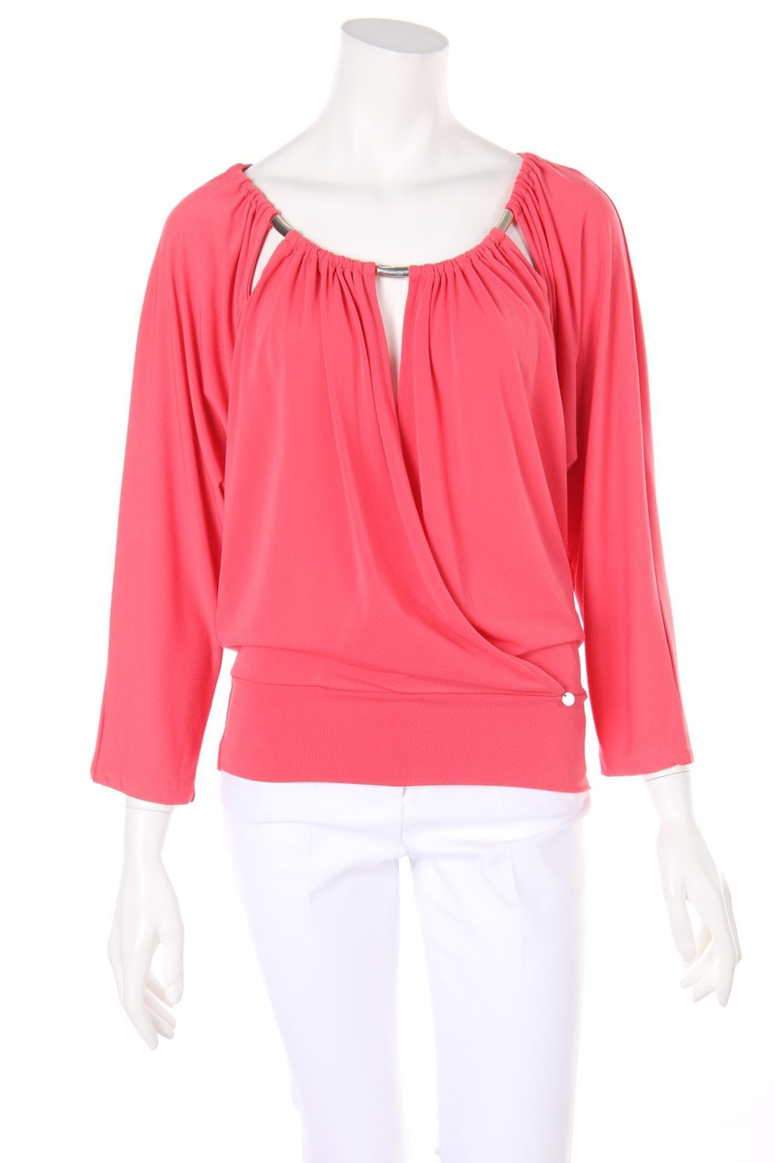 RINASCIMENTO - Blouse with Cut-outs - L