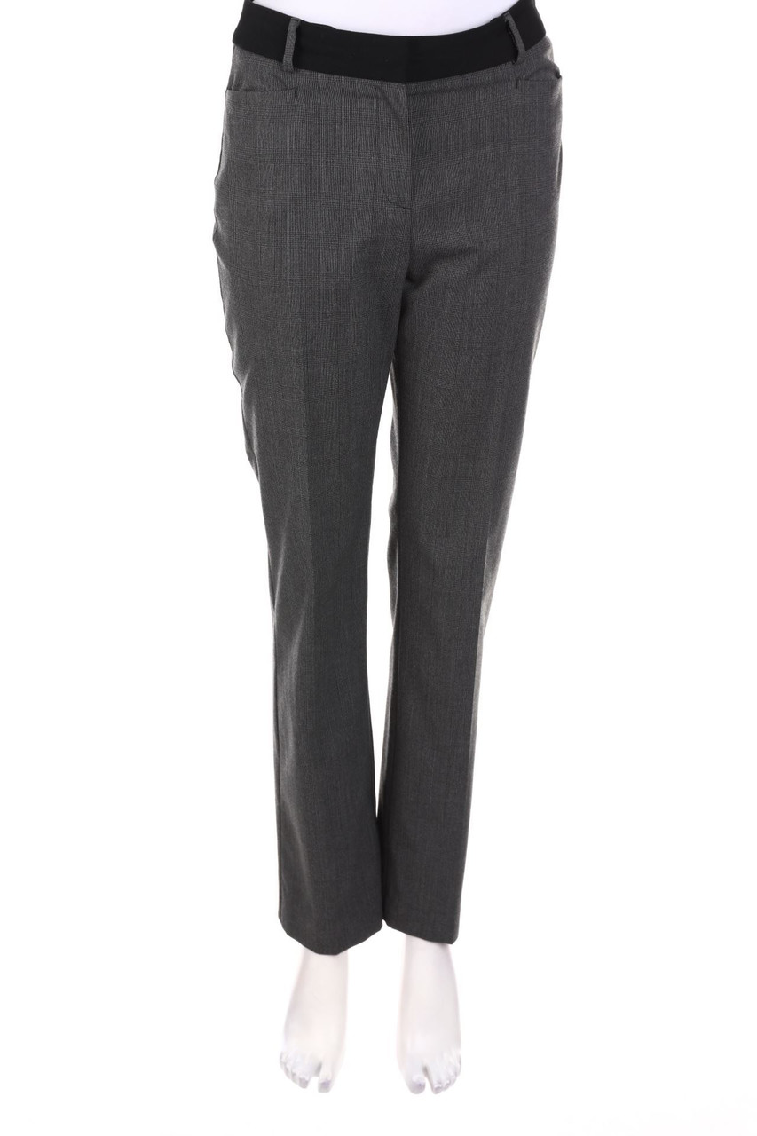 comma - Hose mit Karo-Muster - D 34