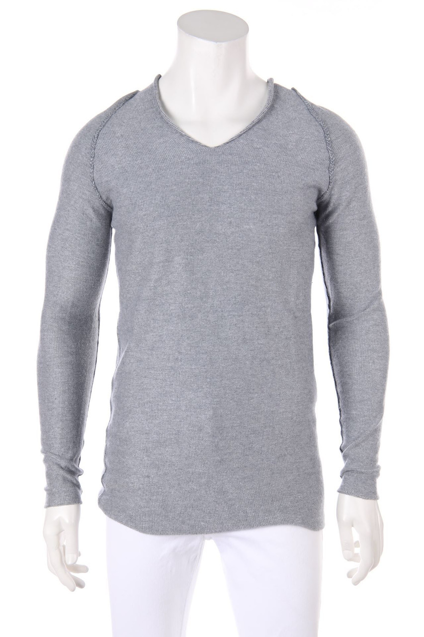 DAMIR DOMA - V-Neck-Pullover aus Kaschmir-Blend - 50
