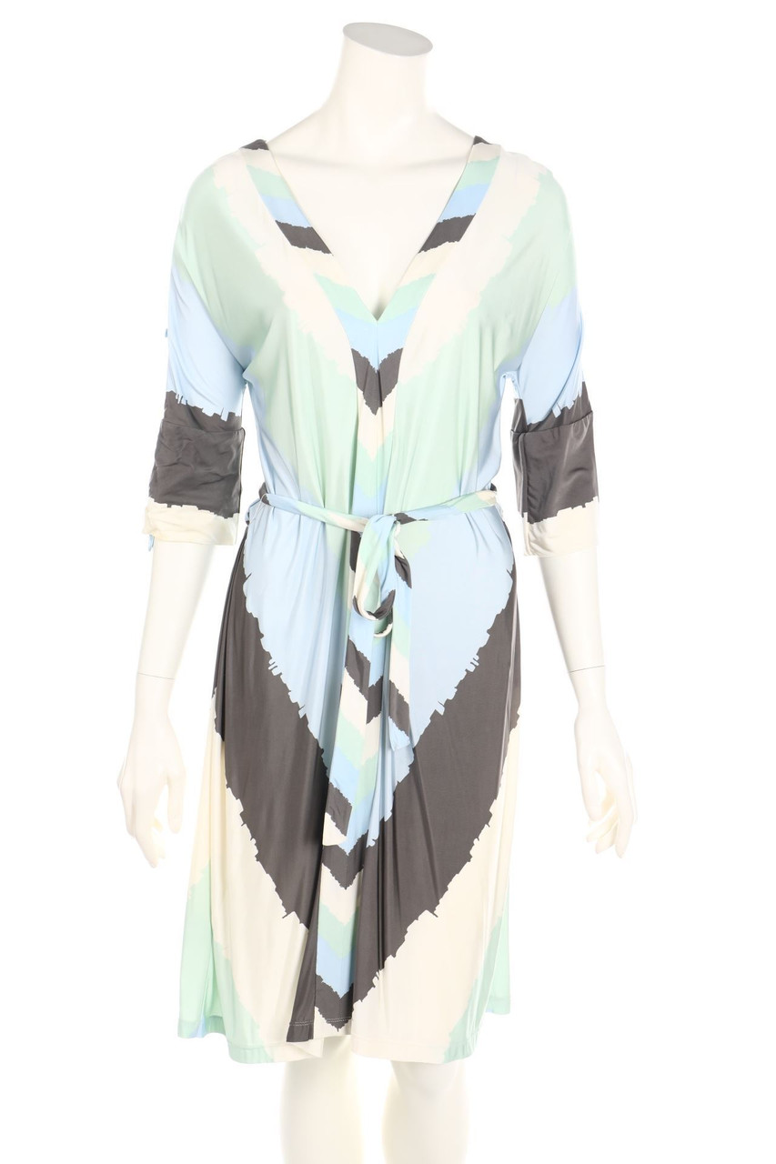 BCBG MAXAZRIA - dress, Jersey with Batwing Sleeves - L