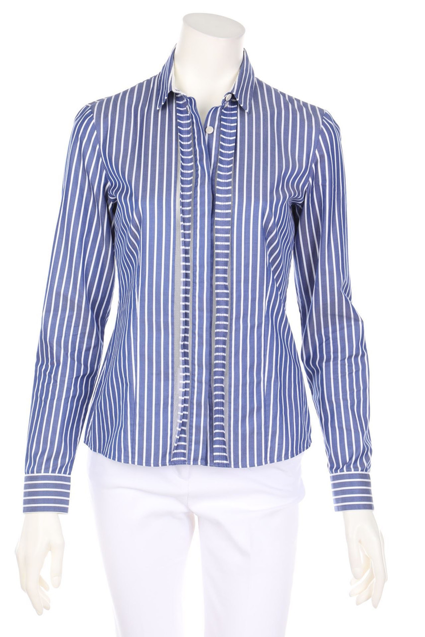 AKRIS punto - Shirt Blouse with Stripes - D 34