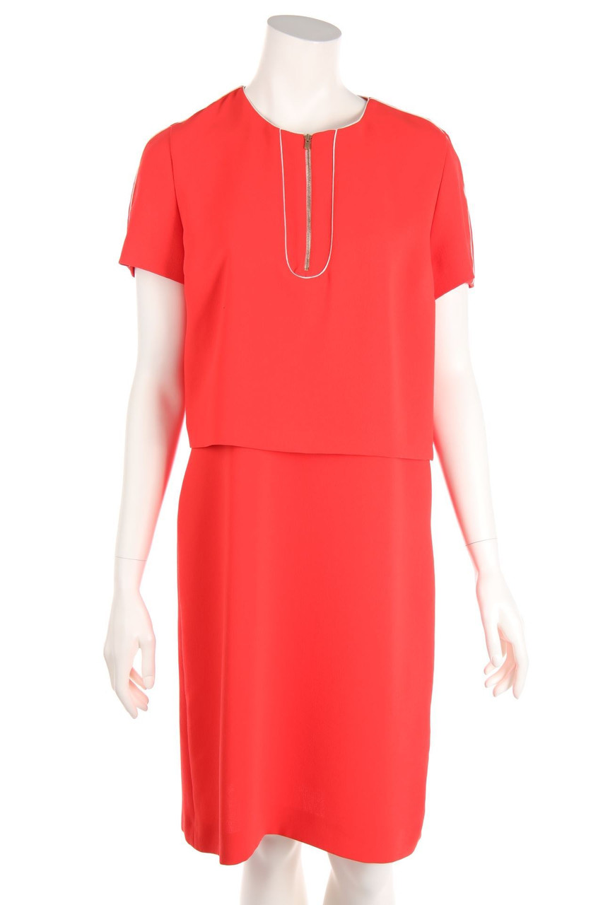 GERARD DAREL - dress, Layer Look with Zipper - D 38
