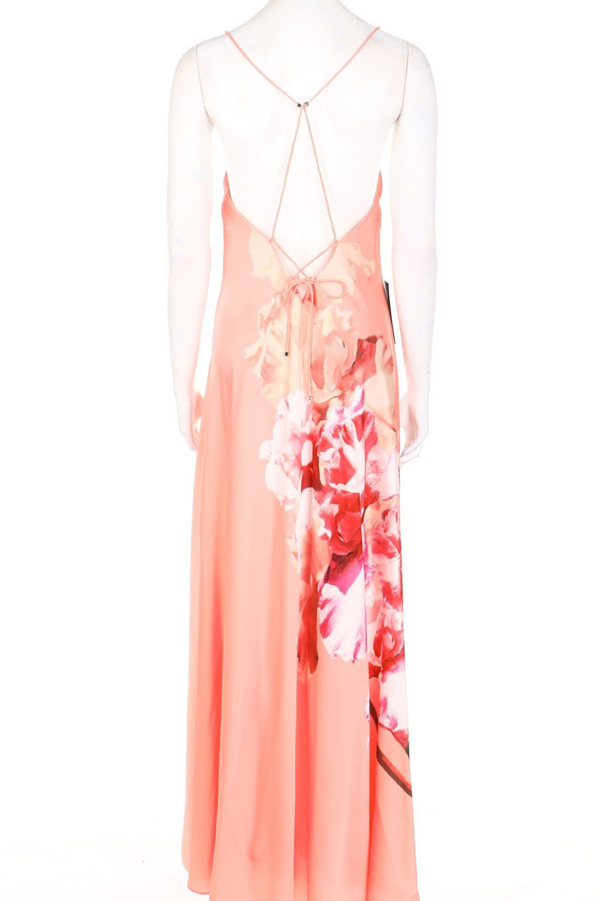 Marciano - Maxi-Abendkleid mit floralem Muster - S