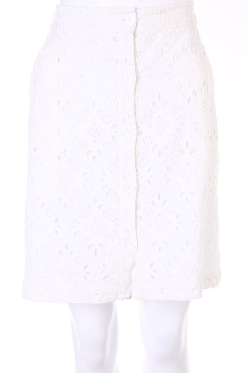 athé vanessa bruno - Skirt, Eyelet Lace  - D 38