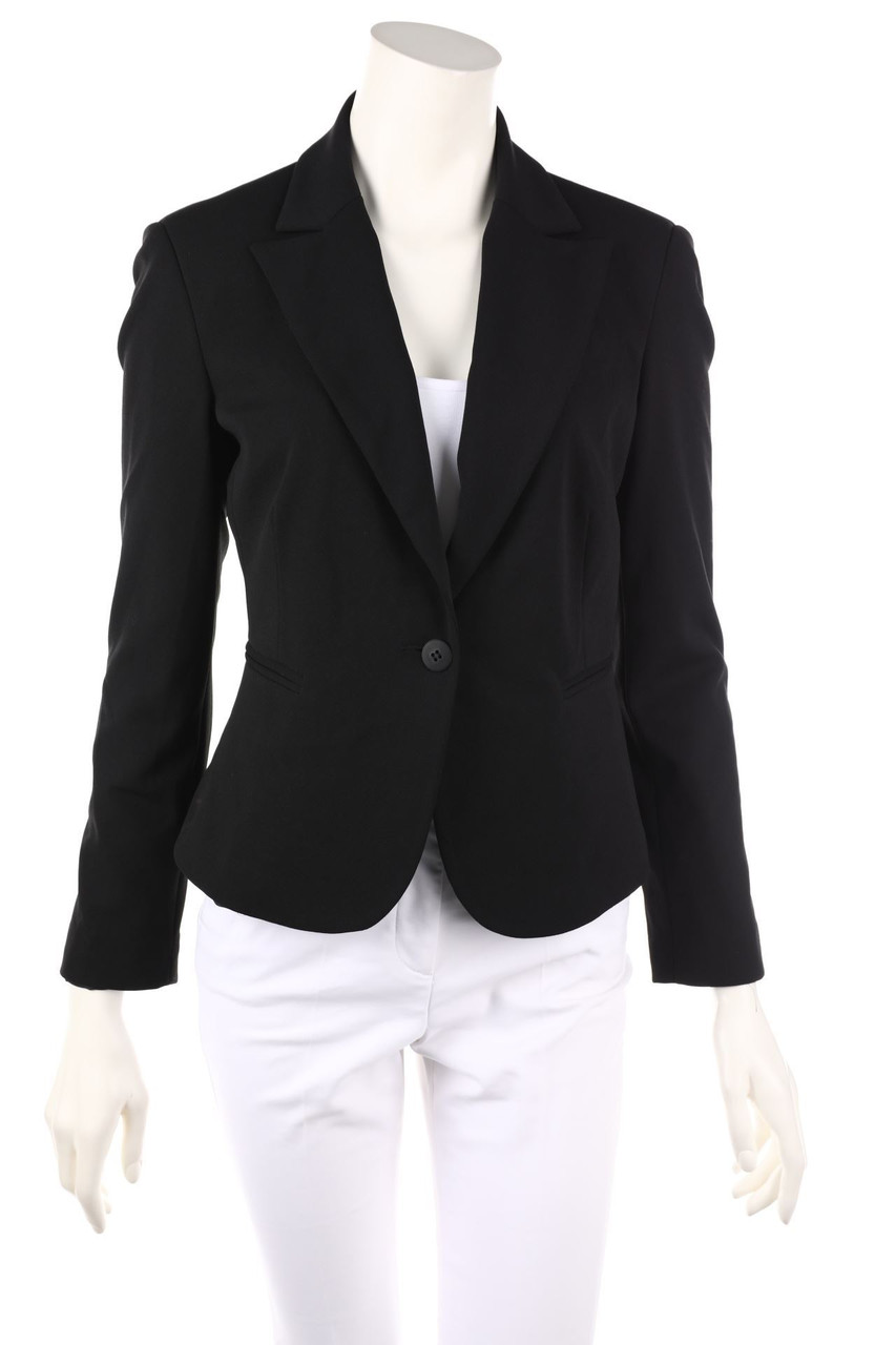 RINASCIMENTO - Clean Chic Blazer With Revers Collar - M